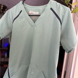 Grey's Anatomy Teal Scrub Set